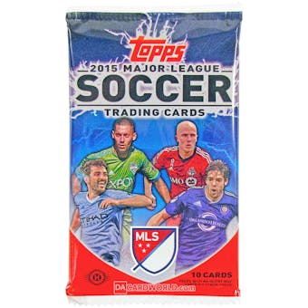 2015 Topps MLS Major Soccer Soccer Hobby Pack