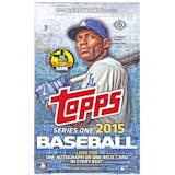 2015 Topps Series 1 Baseball Hobby Box