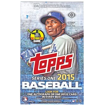 2015 Topps Series 1 Baseball Hobby Box