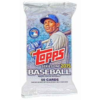 2015 Topps Series 1 Baseball Jumbo Pack (Lot of 10) (Same as Box)