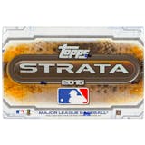 2015 Topps Strata Baseball Hobby Box