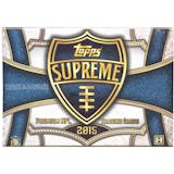 2015 Topps Supreme Football Hobby Box