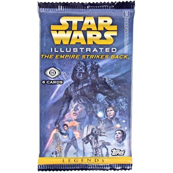 Star Wars Illustrated: The Empire Strikes Back Hobby Pack (Topps 2015)