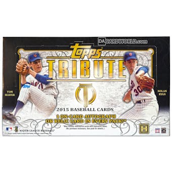 2015 Topps Tribute Baseball Hobby Box