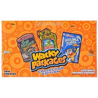 Wacky Packages Collector's Edition Hobby Box (Topps 2015)