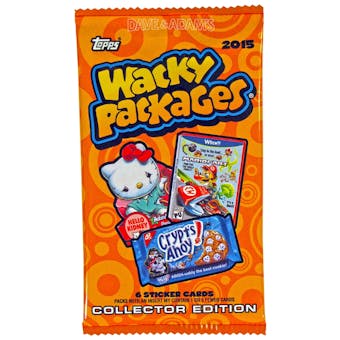 Wacky Packages Collector's Edition Hobby Pack (Topps 2015)
