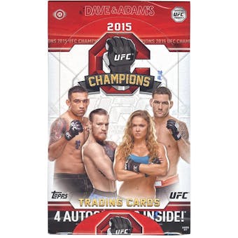 2015 Topps UFC Champions Hobby Box