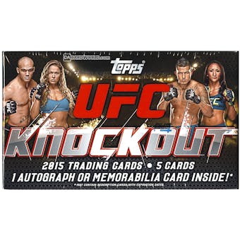 2015 Topps UFC Knockout Hobby Mini-Box