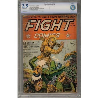 Fight Comics #26 CBCS 2.5 (OW-W) *16-119F768-049*
