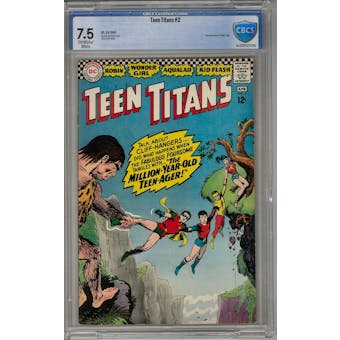 Teen Titans #2 CBCS 7.5 (OW-W) *16-204F027-046*