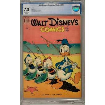 Walt Disney's Comics and Stories #129 CBCS 7.0 (OW-W) *16-204F027-075*