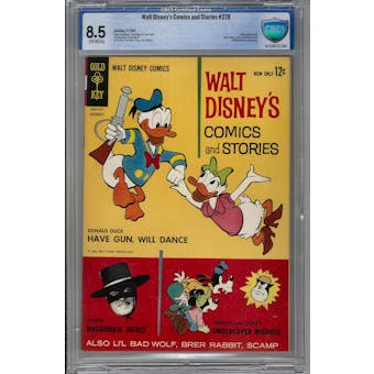 Walt Disney's Comics and Stories #278 CBCS 8.5 (OW) *16-204F027-080*