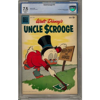 Uncle Scrooge #31 CBCS 7.5 (OW-W) *16-20E8686-083*