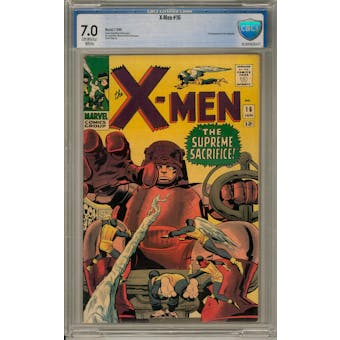 X-Men #16 CBCS 7.0 (OW-W) *16-20F0EE8-077*