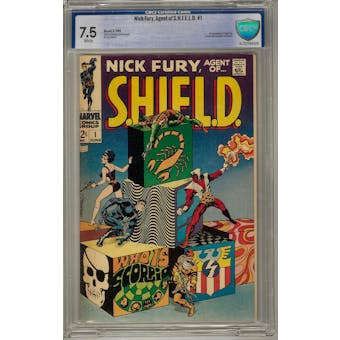 Nick Fury, Agent of S.H.I.E.L.D. #1 CBCS 7.5 (W) *16-2127964-028*