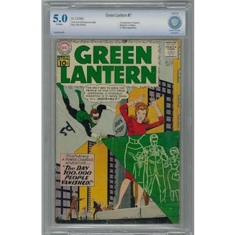 Green Lantern #7 CBCS 5.0 (OW) *16-DA69243-002*