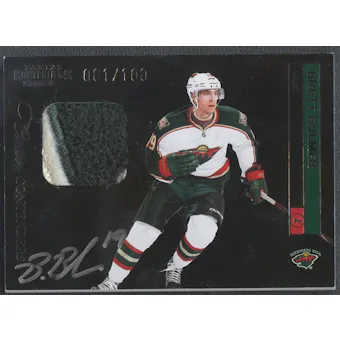 2011/12 Panini Contenders #224 Brett Bulmer Patch Auto #081/100