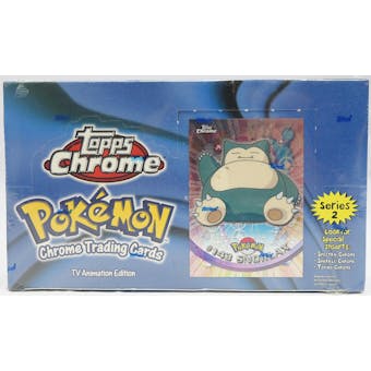 Pokemon Series 2 Trading Card Box (Topps Chrome 2000)