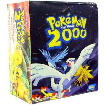 Pokemon The Movie 2000 Trading Card Box (2000 Topps)