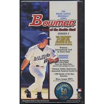 1998 Bowman Series 2 Baseball Retail Box