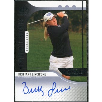 2012 Upper Deck SP Authentic #97 Brittany Lincicome Autograph /699
