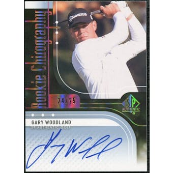 2012 Upper Deck SP Authentic Rookie Chirography #RCGW Gary Woodland Autograph /25