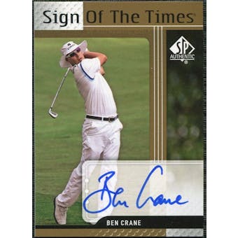 2012 Upper Deck SP Authentic Sign of the Times #STBC Ben Crane F Autograph