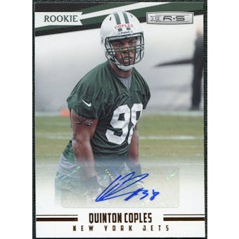 2012 Panini Rookies and Stars Autographs #201 Quinton Coples /999