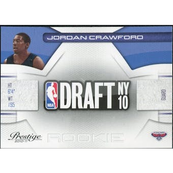 2010/11 Panini Prestige NBA Draft Class #27 Jordan Crawford /499