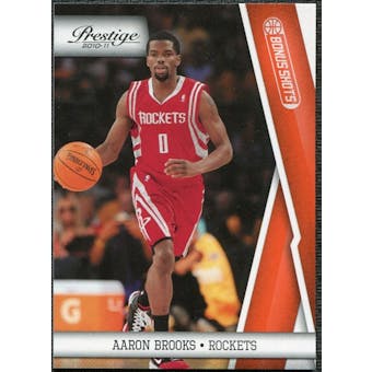 2010/11 Panini Prestige Bonus Shots Orange #37 Aaron Brooks /499