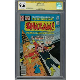 Shazam #28 CGC 9.6 (W) Signed By Zachary Levi *1602231006*
