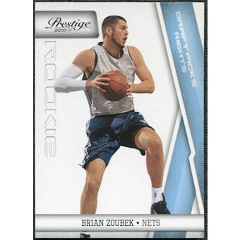 2010/11 Panini Prestige Draft Picks Light Blue #185 Brian Zoubek /999