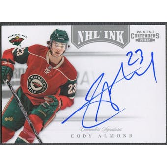 2011/12 Panini Contenders #27 Cody Almond NHL Ink Auto