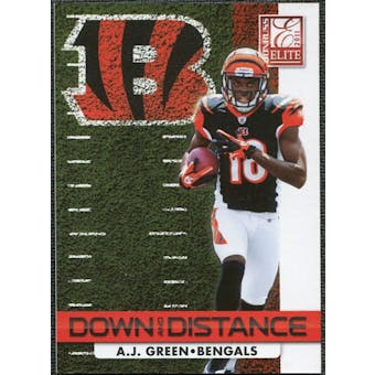 2011 Panini Donruss Elite Down and Distance Black Friday #53 A.J. Green