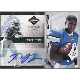 2011 Panini Limited Initial Steps Autographs #9 Titus Young 7/50