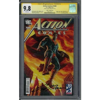 Action Comics #1000 "2000s" Variant CGC 9.8 Peter Tomasi Signature Series (W)