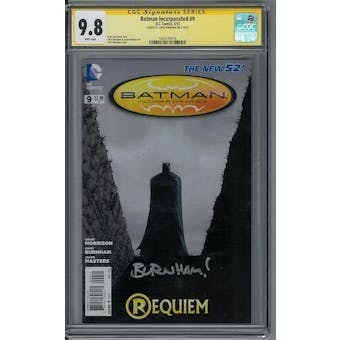 Batman Incorporated #9 CGC 9.8 Chris Burnham Signature Series (W)