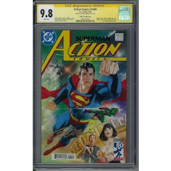 Action Comics #1000 "1980S" Variant CGC 9.8 Peter Tomasi Signature Series (W)