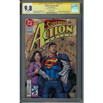 Action Comics #1000 "1990s" Variant CGC 9.8 Peter Tomasi Signature Series (W)