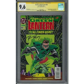 Green Lantern #v3 #50 CGC 9.6 Ron Marz Signature Series (W) *1604170003*