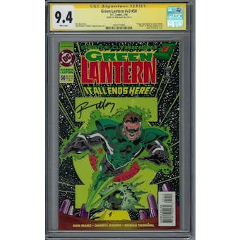 Green Lantern #v3 #50 CGC 9.4 Ron Marz Signature Series (W) *1604170004*
