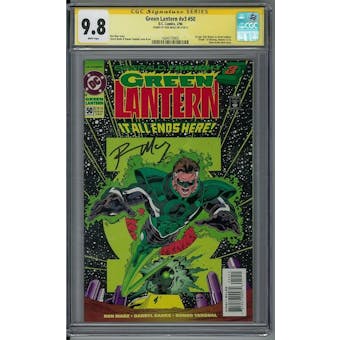Green Lantern #v3 #50 CGC 9.8 Ron Marz Signature Series (W) *1604170005*