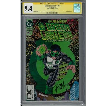 Green Lantern #v3 #51 CGC 9.4 (W) DC Universe Edition/Signed *1604170017*