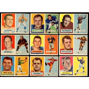 1957 Topps Football Lot of 42 Cards (31 Different) VG
