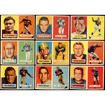 1957 Topps Football Starter Set (113 Cards) EX-MT