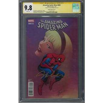 Amazing Spider-Man #800 CGC 9.8 (W) Signed By Stuart Immonen Romita Variant *1604511059*
