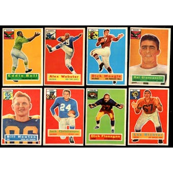 1956 Topps Football Starter Set (30 Cards) EX-MT