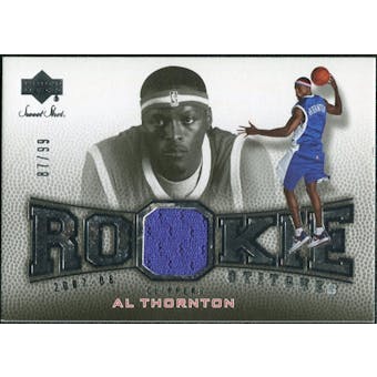 2007/08 Upper Deck Sweet Shot Rookie Stitches #AT Al Thornton /99