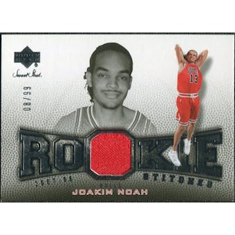 2007/08 Upper Deck Sweet Shot Rookie Stitches #JN Joakim Noah /99