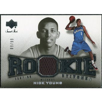 2007/08 Upper Deck Sweet Shot Rookie Stitches #NY Nick Young /99